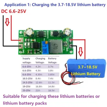 1A 3.7-18.5 V Multi-Chemija, Baterija, Įkroviklis, Ličio jonų LiFePO4 Ličio Titanatas Baterijų Įkrovimo Valdyba