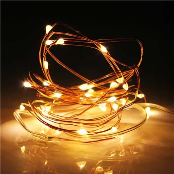 1M 2M 3M 5M 10M Vario Viela, LED String žibintai Atostogų apšvietimo Pasakų Girliandą Kalėdų Eglutė Vestuves Apdaila