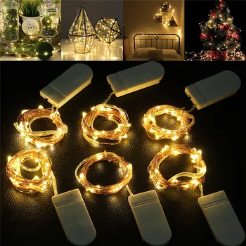 1M 2M 3M 5M LED String Žiburiai Kalėdų, Naujųjų Metų Šaliai Vestuvių Namų Puošybai Foto Įrašą Turėtojas Pasakų Žibintai, Baterija