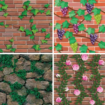 1m 3D Plytų Žievelės ir Klijuoti Apmušalus Namų Dekoro Derliaus Sienos Popieriaus Lipdukai Kambarį Namų Tobulinimo Roll Sienos Lipdukai