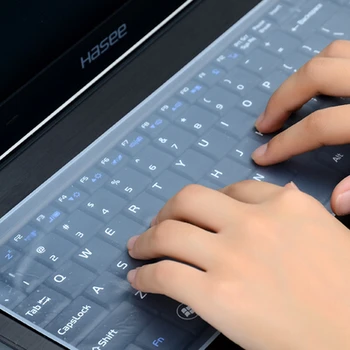 1pc 15-17 colių bendrojo nešiojamojo kompiuterio klaviatūros Dangtelio Raštas silikono gelio plėvelės apsaugos