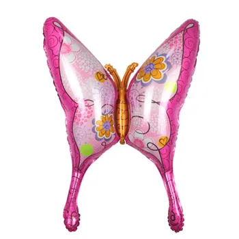 1pc 16 colių mini spalvingas drugelis drugelis aliuminio plėvelę, balionas laimingas gimtadienio balionas vestuvių dekoravimas balionas