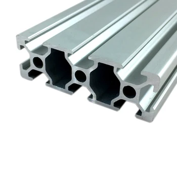 1PC 2060 Aliuminio Profilių Ekstruzijos 100mm - 800mm Ilgis Europos Standartą Anoduoto Linijinis Geležinkelių 