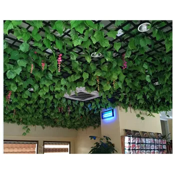 1pc 210cm Plantas Artificiales Vijoklis Žalias Lapas Ivy Vynuogių Namų Vestuvių 