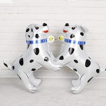 1pc 59*55cm Pėsčiomis Gyvūnų helio Balionai Šuo pet oro globos gimtadienio dekoracijos vaikams, žaislai, kūdikių dušas šalies prekių