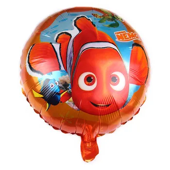1pc 78*73cm Nemo Mielas Dory žuvų Folija Balionai Vaikas Žaislai Vandenyno Jūros Oro Globos Tema, Kalėdų, Gimtadienio Prekių kolbų