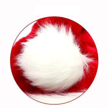 1pc Aukštos Kokybės Kalėdų Santa Claus Raudonos Kepurės Kepurės Suaugusiųjų Ir Vaikų KALĖDŲ Dekoro Naujųjų Metų Dovanos Buveinės Šalies Prekių