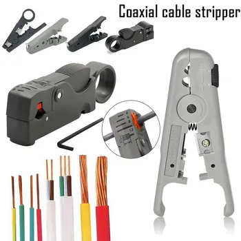 1pc Automatinė Nuėmimo Replės Vielos Striptizo Multi-tool užspaudimo replės kabelį, Įrankiais, Kabelių Striptizo Decrustation Replės
