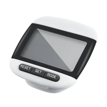 1pc Didelis LCD atsparus Vandeniui Žingsnis Pedometer Sporto Kalorijų Skaitiklis Pėsčiomis nuvažiuoto Atstumo, Fitneso Įranga Pedometer