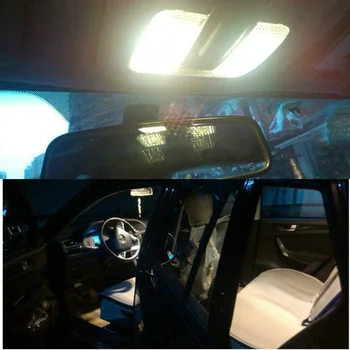 1pc GIRLIANDA 31mm 36mm 39mm 42mm Automobilio LED Lemputė C5W CANBUS NE KLAIDA Automobilių Dome Šviesos Auto Interjero Lempos DC12V white ice blue, pink