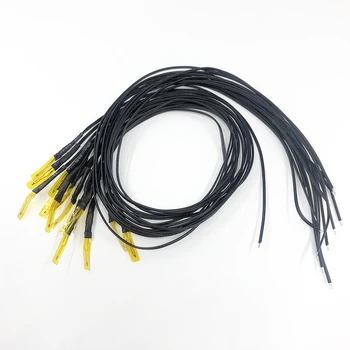 1PC Plona plėvele thermistor 3435 10K omų ntc 10k NTC jutiklis 1% 0,5 M 3435 thermistor PVC kabelių 3D spausdinti
