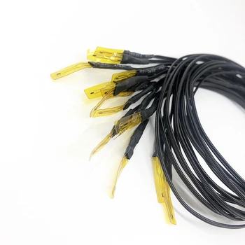 1PC Plona plėvele thermistor 3435 10K omų ntc 10k NTC jutiklis 1% 0,5 M 3435 thermistor PVC kabelių 3D spausdinti