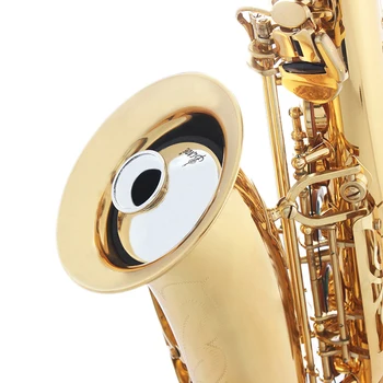 1pc Profesionalių Prietaisų Priedai Alto Saksofonas Išjungti ABS Sax Išjungti triukšmo Slopintuvas Skirtas Alto Saksofonas Sax Woodwind
