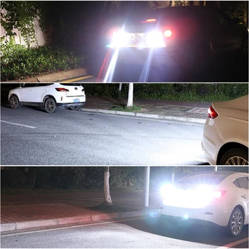1Pc Signalo Lemputė W16W LED T15 921 912 Lemputės, Automobilių Žibintai, Atsarginės Atbulinės Šviesos Hyundai Tucson 2017 Creta Kona IX35 Solaris