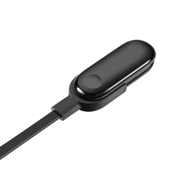 1pc už Xiaomi Mi Band 3 Įkroviklio Kabelį Lopšys Dokas Įkrovimo Kabelis Smart Apyrankę Gryno Vario Shrapnel USB Duomenų Įkrovimo Linija