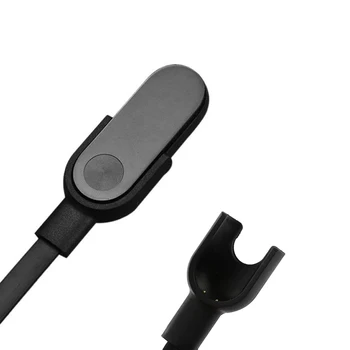 1PC Už Xiaomi Mi Juosta Skaičius 2/3 Įkroviklio Laido Pakeitimo USB Įkrovimo Kabelis Adapteris Mi Band 2 3 Fitness Tracker Smart Apyrankė