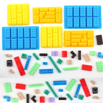 1PCS 10Hole Lego Plytų Blokų Formos Stačiakampis 