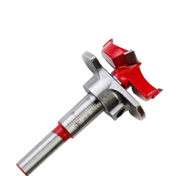 1pcs 35mm Medienos apdirbimo skylę cutter Forstner grąžtas su reguliuojamu karbido gręžimo galia įrankis