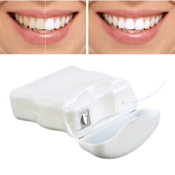 1Pcs 50M Nešiojamų Micro Vaškas Dantų Siūlas Tarpdančių Šepetėliu Dantų Stick dantų krapštuką Burnos Higiena, Dantų Valymas, Vaško, Vielos Didmeninės