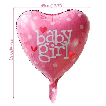 1pcs baby shower tai berniukas/ mergaitė balionai 1-asis gimtadienis ballon karūna Lankas globos gimtadienio dekoracijos vaikams balionu