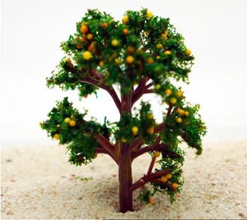 1Pcs/dirbtinių vaisių medis /miniatiūros/mielas augalų/pasakos sodo gnome/samanų terariumai, dekoras/amatai/bonsai/butelis sodas/modelis