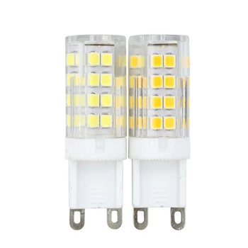 1Pcs G9 LED Lempos, Jokio Mirgėjimo 220V 2835 SMD LED Lemputė 5W 9W 7W 12W 15W Super šviesus Šviestuvo LED Šviesos pakeisti Halogeninės Lempos