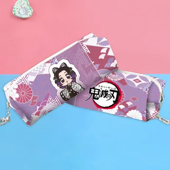 1Pcs Japonijos Anime Demon Slayer: Kimetsu nr. Yaiba Kamado Nezuko Cosplay Studentų Pen Maišelį Pieštuko Atveju, Kosmetikos Krepšys Saugojimo krepšys