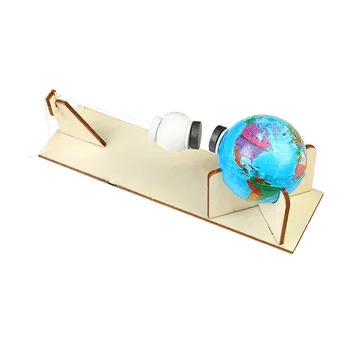1Pcs Kūrybos Žemę Mėnulio Gravitacijos Fizinių Mokslų Eksperimentas Vaikų Švietimo Gizmo Žaislai 