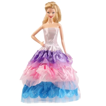 1Pcs Lėlės Suknelė Vestuvių Suknelė Barbie Princesė Drabužiai, Apranga Lėlės Priedai Vaikams, Žaislas-Geriausia Dovana Mergaitė