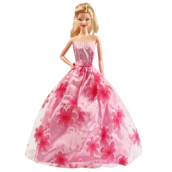 1Pcs Lėlės Suknelė Vestuvių Suknelė Barbie Princesė Drabužiai, Apranga Lėlės Priedai Vaikams, Žaislas-Geriausia Dovana Mergaitė