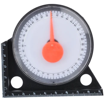 1pcs Matavimo Inclinometer Nuolydžio Kampas Finder Matlankis Tilt Lygio Matuoklis Clinometer Matuoklis Matavimo Įrankiai