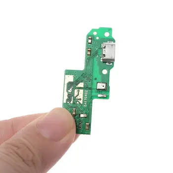 1pcs USB Doko Įkrovimo lizdas Jungtis, Flex Kabelis su Mikrofonu Mic Valdybos Modulis atsarginės Dalys Huawei G9 P9 Lite