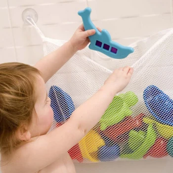1PCS Vaikų Vonios Žaisti Žaislų Saugojimo Krepšys vaiko Žaislas Vonioje siurbtukas Saugojimo Akių Maišą Vonios Apdailos Saugojimo Krepšys