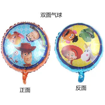 1pcs Žaislas Buzz Lightyear Balionai animacinių filmų Folija Oro Balionas Istorija Laimingas Gimtadienio dekoracijas Ballon Vaikams, Žaislas, baby shower