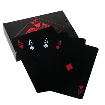 1Set Kūrybos PVC Pokerio Vandeniui Stalo žaidimai, Kortų Magijos Triukas Šalies Naudai, Patvarus, Ne Išnyks Vandeniui Žaisti Žaidimą