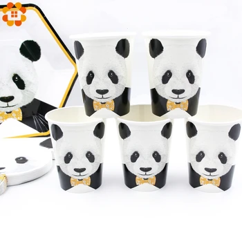 1SET Panda Lateksiniai Balionai Animacinių filmų Gyvūnų Laišką Reklama Girliandą Kūdikių Dušas Džiaugtis Gimtadienio Dekoracijos Vaikams 