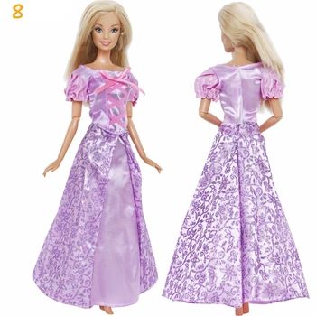 1x COSPLAY Pasaką Lėlės Priedai Klasikinis Princesė Šalis Suknelė Suknelė Barbie Lėlės Drabužiai Vaikas Mielas Žaislas