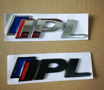 1X IPL 3.7 S 3D Metalų, Automobilių, Auto Ženklelis Grotelės Emblema Lipduką 