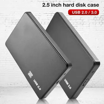 2.5 colio Išorinis SSD HDD Atveju 5Gbps Sata į USB 3.0-2.0 Adapteris mobile HD Kietojo Disko Gaubto HDD Disko dėžutė, Skirta PC, Mac OS