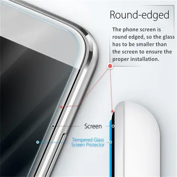 2.5 D Grūdinto Stiklo Samsung Galaxy A3 A5 A7 2016 2017 Skaidrus Screen Protector, stiklo Samsung J1 J120 j3 skyrius J5 J7 Filmas