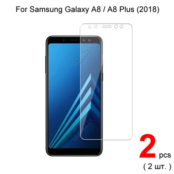 2.5 D Grūdinto Stiklo Samsung Galaxy A8 2018 / A8 Plius 2018 Apsauginis Stiklas Screen Protector For Samsung A8 2018 Stiklo