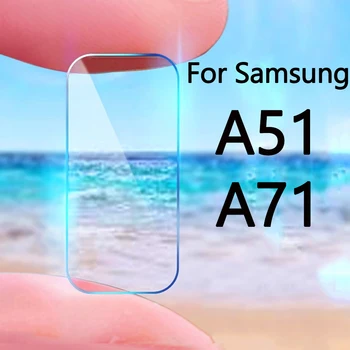 2 in 1 Apsauginis Stiklas ir Fotoaparato Objektyvas ant Samsung Galaxy A51 A71 Screen Protector 71 51 GalaxyA71 Atveju Grūdintas Stiklas
