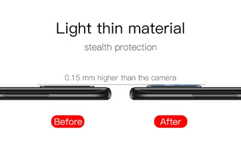 2 in 1 Grūdintas Stiklas Apie Xiaomi Redmi 9 Pastaba Ekrano apsaugos Redmi Pastaba 9s 9 Pro Max Kamera, Apsaugos objektyvo 9H Filmas