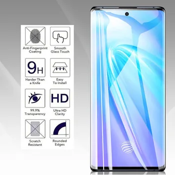 2 in 1 Screen protector for Samsung galaxy note 20 ultra apsauginis stiklas note20 5g S20 Plius Su vaizdo Kameros objektyvas raštas
