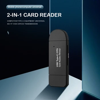 2 in 1 USB 3.0 OTG Micro SD TF Card Reader greitųjų 