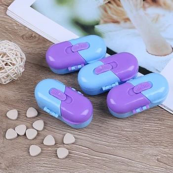 2 Tinklus Kelionės Mini Tabletes Atveju Medicina, Dėžės Namų Medicina, Vaistai Tablet Tuščias Tabletes Talpykla Namo Savininkas Atvejais, Šakotuvai