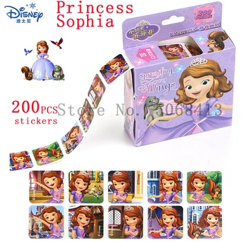 200pcs Disney Sušaldyti 2 Elsa Anna Nuimamas Lipdukas Princesė scrapbooking Vaikams Dekoras Dienoraščio Sąsiuvinis Apdailos Žaislas, Lipdukai