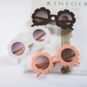 2018 Saulės Gėlių vaikai akiniai nuo saulės berniukų, mergaičių Turas UV400 akiniai, akiniai nuo saulės vaikams Mielas kūdikis saulės akiniai gafas de sol mujer