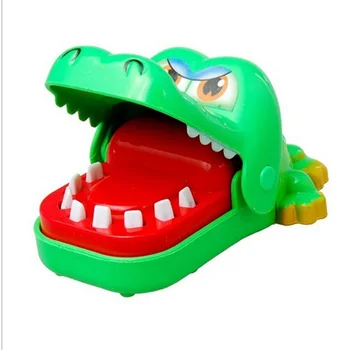 2019 karšto naujas kūrybos mažas krokodilas burną stomatologas bite piršto žaidimas įdomus šuns žaislas tinka vaikams žaisti