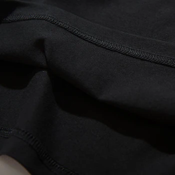 2019 Kietas Streetwear Camiseta Mujer Estetinės Moterims, Juodos Spalvos Trumpomis Rankovėmis Tees Mergaitė Spalvinga Kišenėje Vaivorykštė T Shit Harajuku Derliaus
